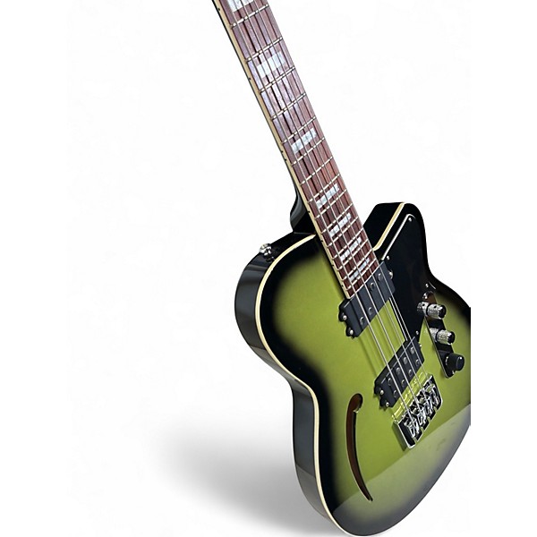 Used Reverend DUB KING Green Electric Bass Guitar