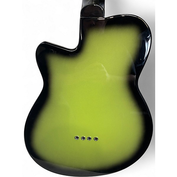 Used Reverend DUB KING Green Electric Bass Guitar