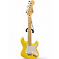 Used Squier Fender Limited Edition Squier Sonic Stratocaster HT Graffiti Yellow Solid Body Electric Guitar thumbnail