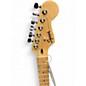 Used Squier Fender Limited Edition Squier Sonic Stratocaster HT Graffiti Yellow Solid Body Electric Guitar