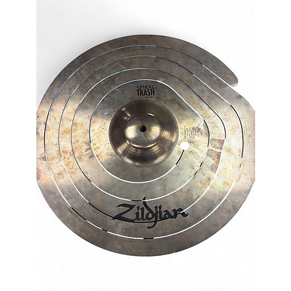 Used Zildjian 18in SPIRAL TRASH Cymbal
