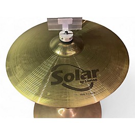 Used Solar by Sabian 14in Hi Hat Pair Cymbal