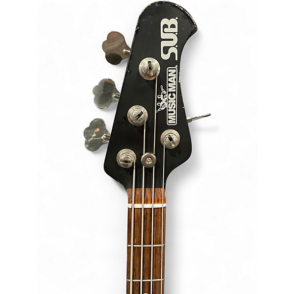 Used Ernie Ball Music Man Stingray SUB Bass Black Electric Bass Guitar