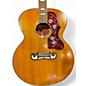 Used Epiphone inspired by j200 Vintage Natural Acoustic Electric Guitar