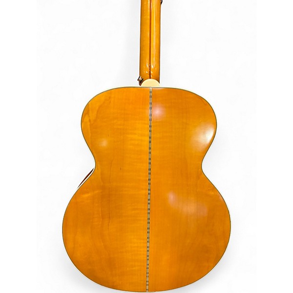 Used Epiphone inspired by j200 Vintage Natural Acoustic Electric Guitar