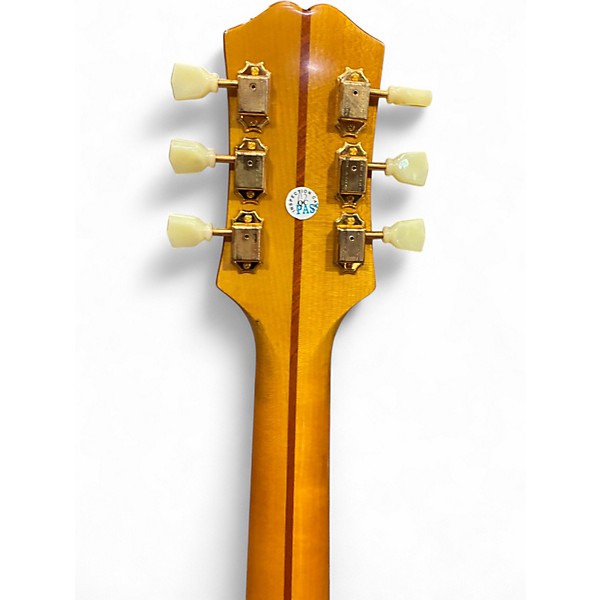 Used Epiphone inspired by j200 Vintage Natural Acoustic Electric Guitar