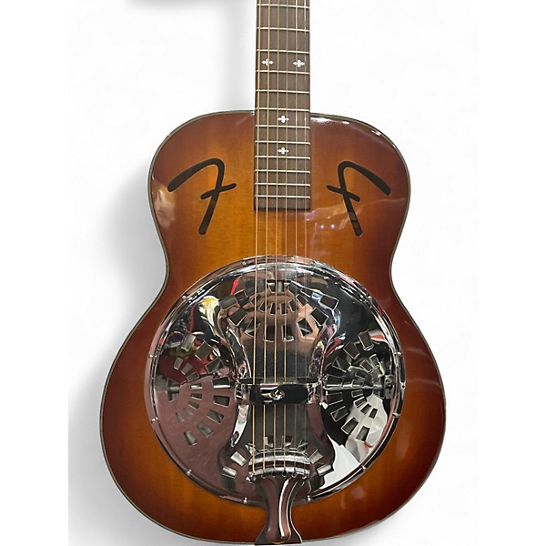 Used Fender FR50 SUNBURST Resonator Guitar