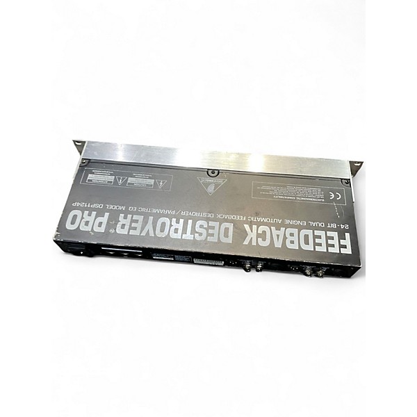 Used Behringer Feedback Destroyer Pro DSP1124P Feedback Suppressor