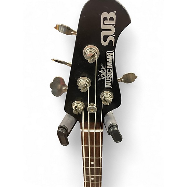 Used Ernie Ball Music Man Stingray SUB Bass FADED RED Electric Bass Guitar