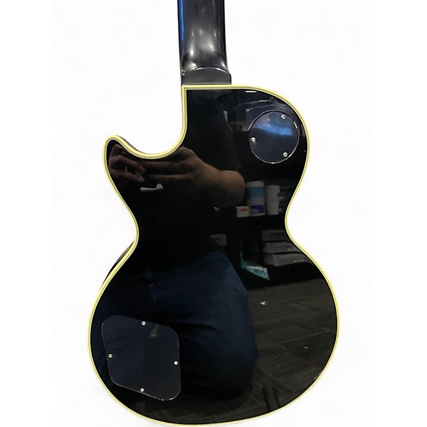 Used Epiphone Les Paul Custom Prophecy Plus Trans Black Solid Body Electric Guitar