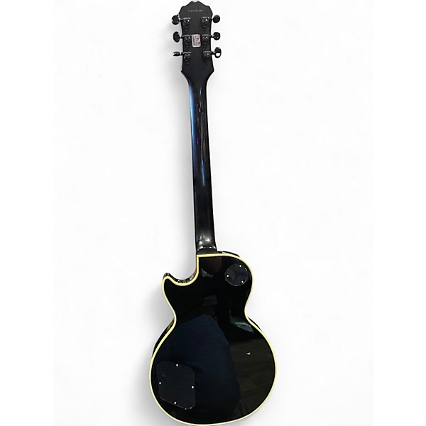 Used Epiphone Les Paul Custom Prophecy Plus Trans Black Solid Body Electric Guitar