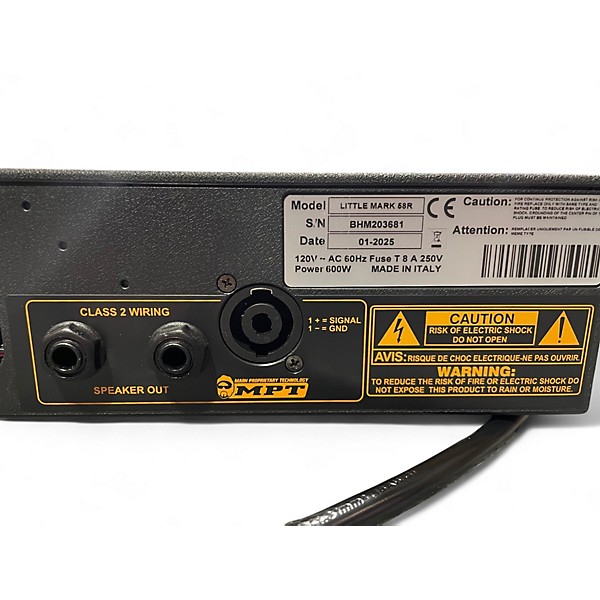 Used Markbass LITTLE MARK 58R Bass Amp Head