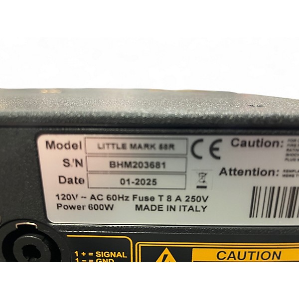 Used Markbass LITTLE MARK 58R Bass Amp Head