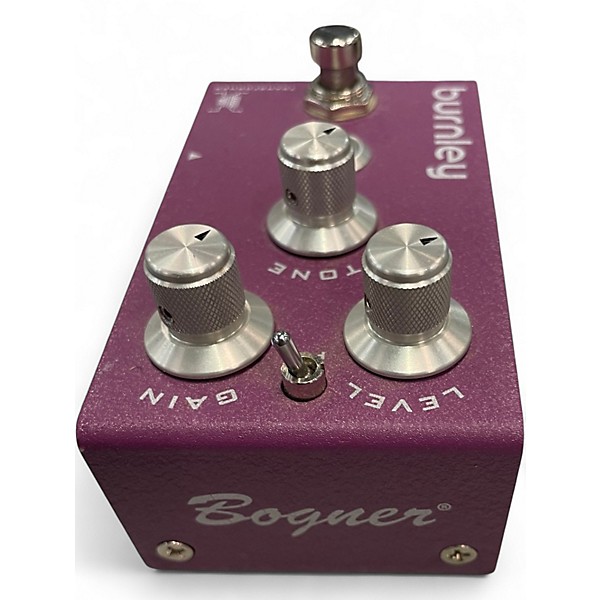 Used Bogner Burnley Bubinga Distortion Effect Pedal