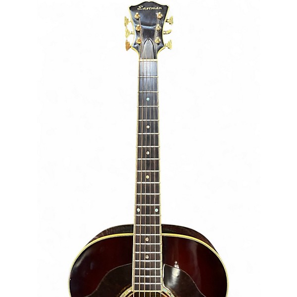 Used Eastman Jumbo Sunburst Acoustic Electric Guitar