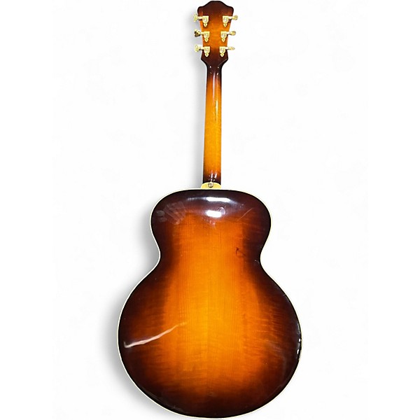 Used Eastman Jumbo Sunburst Acoustic Electric Guitar