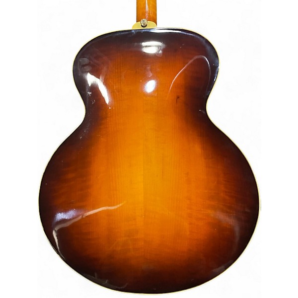 Used Eastman Jumbo Sunburst Acoustic Electric Guitar