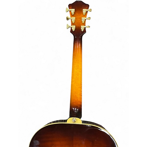 Used Eastman Jumbo Sunburst Acoustic Electric Guitar