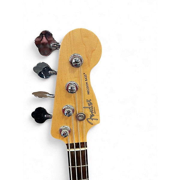 Used Fender American Standard Precision Bass 2 Color Sunburst Electric Bass Guitar