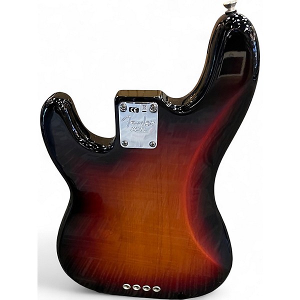 Used Fender American Standard Precision Bass 2 Color Sunburst Electric Bass Guitar