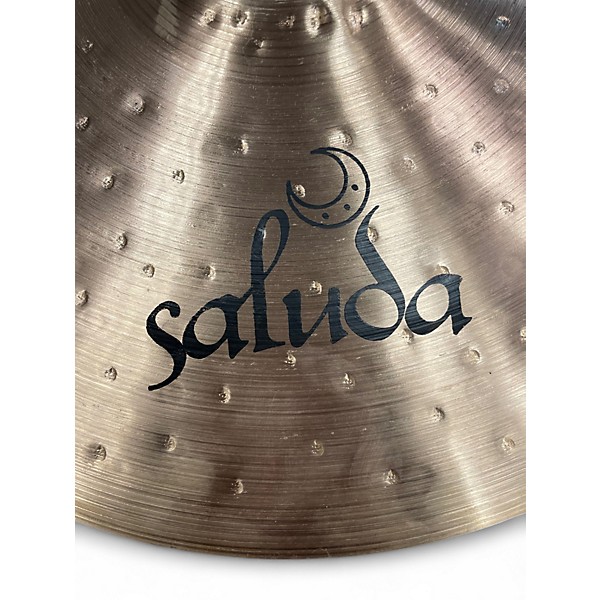 Used Saluda 18in Diamond series crash Cymbal