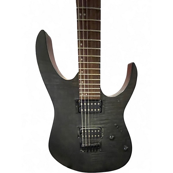 Used 2017 Ibanez RG6003FM GREY TRANSPARENT Solid Body Electric Guitar