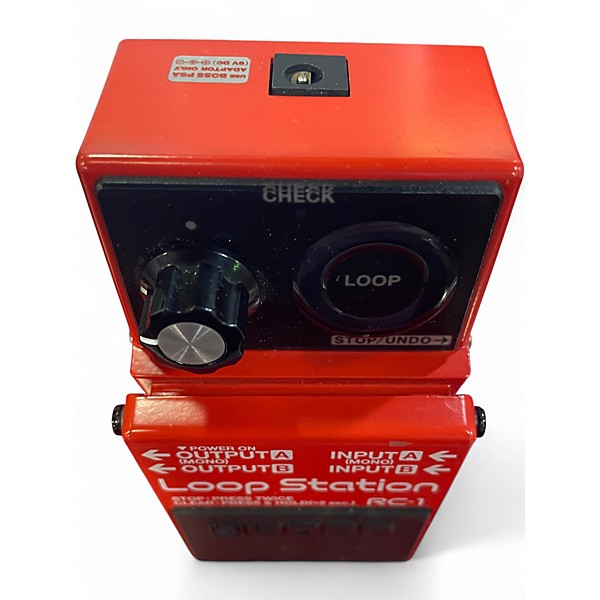 Used BOSS RC1 Loop Station Pedal