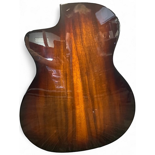 Used Taylor 224CEKDLX Worn Natural Acoustic Electric Guitar