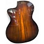 Used Taylor 224CEKDLX Worn Natural Acoustic Electric Guitar