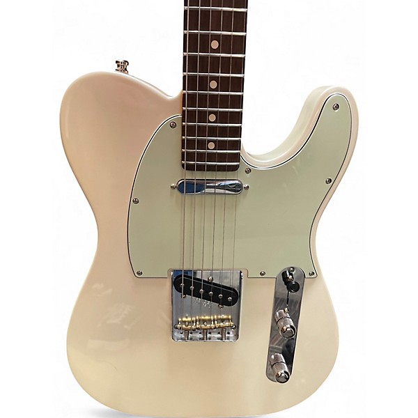 Used Fender American Professional Classic Telecaster Olympic Pearl Solid Body Electric Guitar