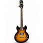 Used Epiphone ES339 2 Color Sunburst Hollow Body Electric Guitar thumbnail