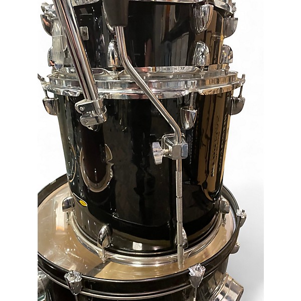 Used Sound Percussion 5 Piece 5 piece black Drum Kit