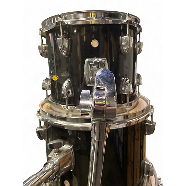 Used Sound Percussion 5 Piece 5 piece black Drum Kit