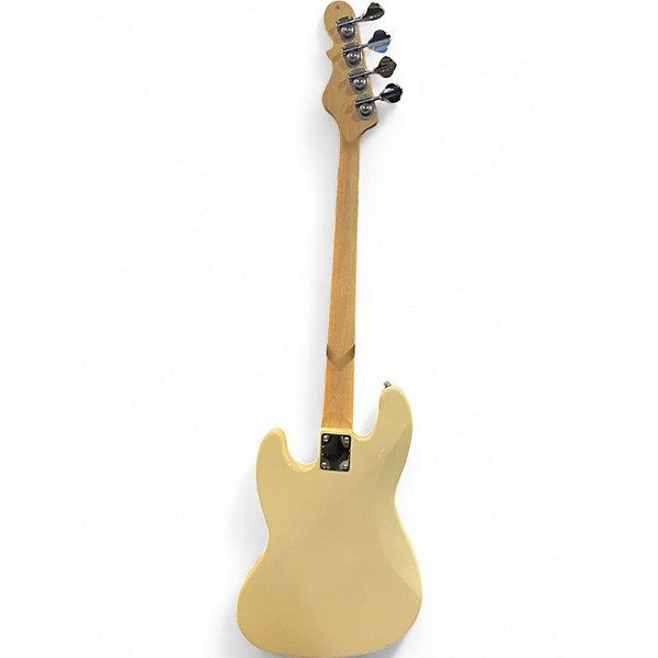 Used 2021 G&L Placentia JB Vintage White Electric Bass Guitar