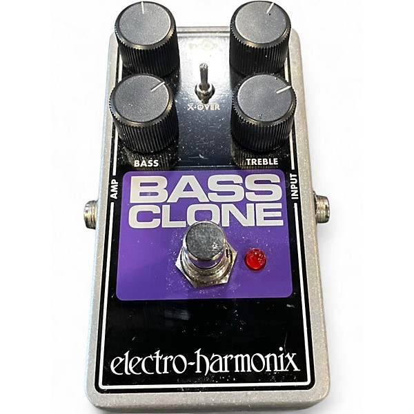 Used Electro-Harmonix Bass Clone Analog Chorus Bass Effect Pedal