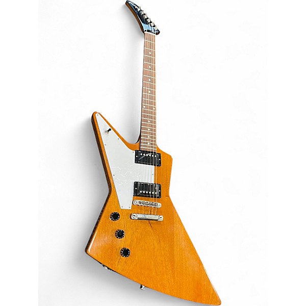 Used 2018 Gibson Explorer Left Handed Natural Electric Guitar
