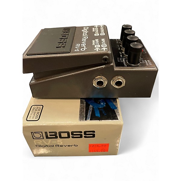 Used BOSS RV5 Digital Reverb Effect Pedal