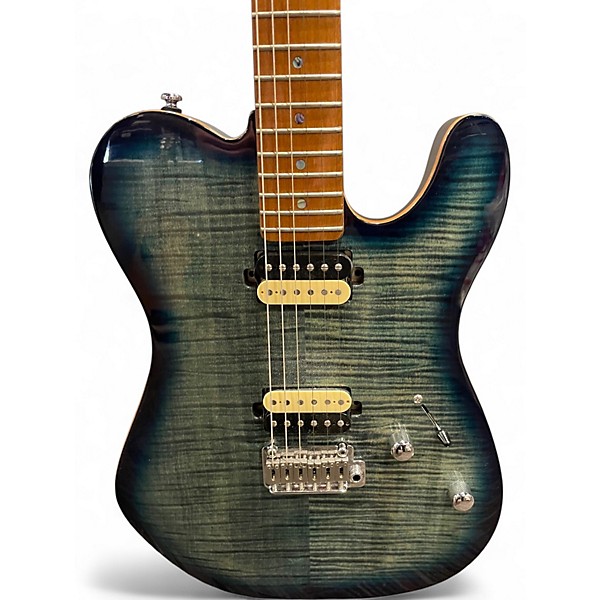 Used Sire LARRY CARLTON T7 FM Trans Blue Solid Body Electric Guitar