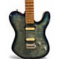 Used Sire LARRY CARLTON T7 FM Trans Blue Solid Body Electric Guitar