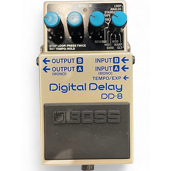 Used BOSS DD8 Digital Delay Effect Pedal