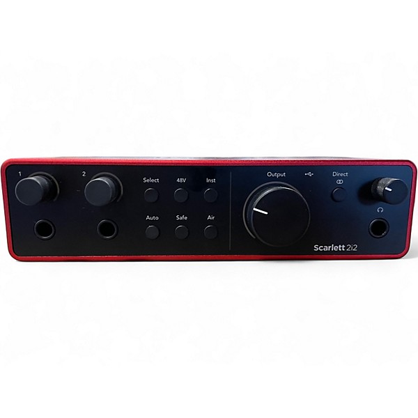 Used Focusrite Scarlett 2i2 Gen 4 Audio Interface