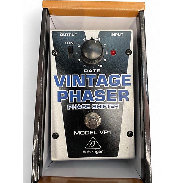 Used Behringer VP1 Vintage Phaser Effect Pedal