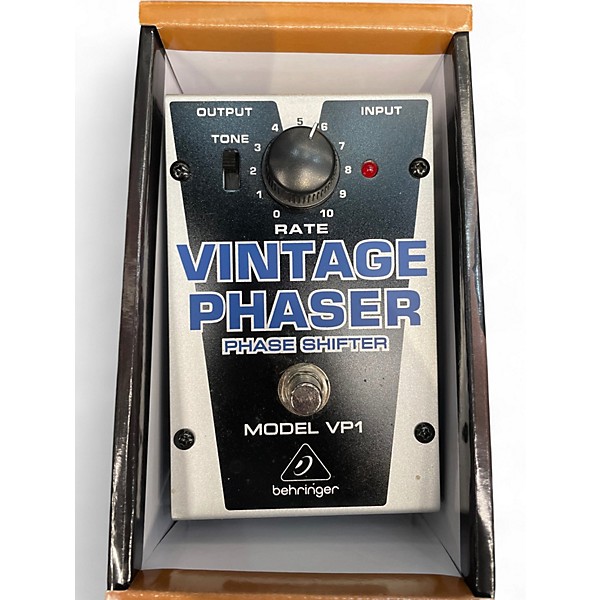 Used Behringer VP1 Vintage Phaser Effect Pedal