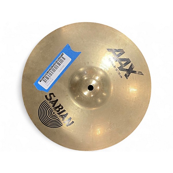 Used SABIAN 12in AAX Splash Brilliant Cymbal