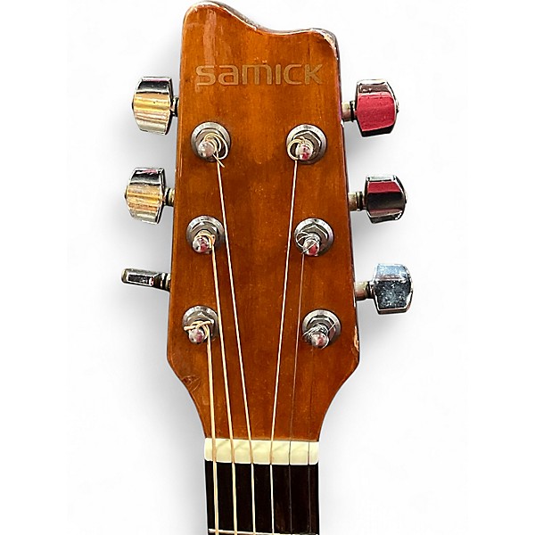 Used Samick SW015D Mahogany Acoustic Guitar