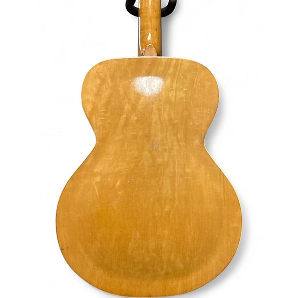 Vintage 1950s Silvertone Archtop Natural Acoustic Guitar