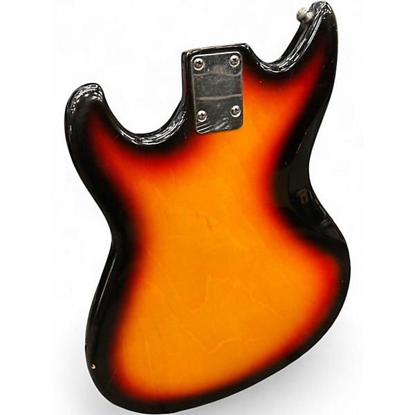 Vintage 1960s Teisco ET-220 Sunburst Solid Body Electric Guitar