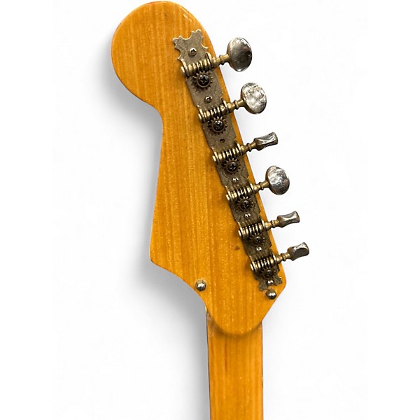 Vintage 1960s Teisco ET-220 Sunburst Solid Body Electric Guitar