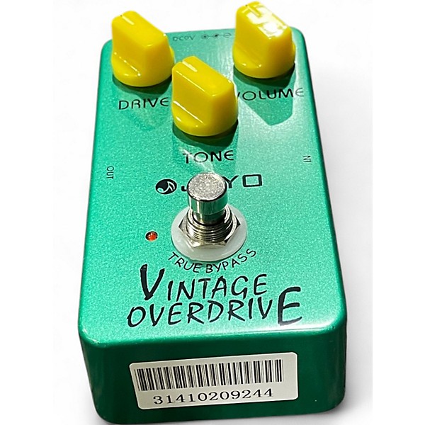 Used Joyo VINTAGE OVERDRIVE Effect Pedal
