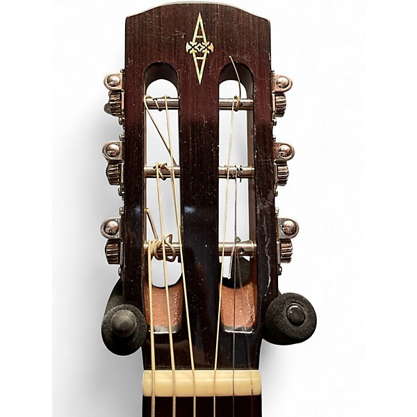 Used Alvarez AP66 Parlor Brown Acoustic Guitar